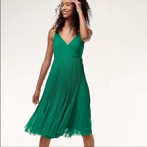 Wilfred Beaune Dress Emerald Green
